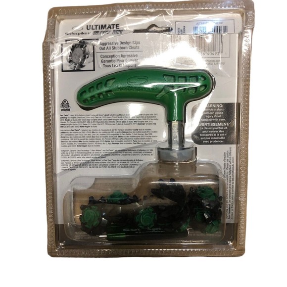 Softspikes Ultimate Golf Cleat Kit Ripper & Black Widow Fast Twist (Open Box) - Picture 3 of 5
